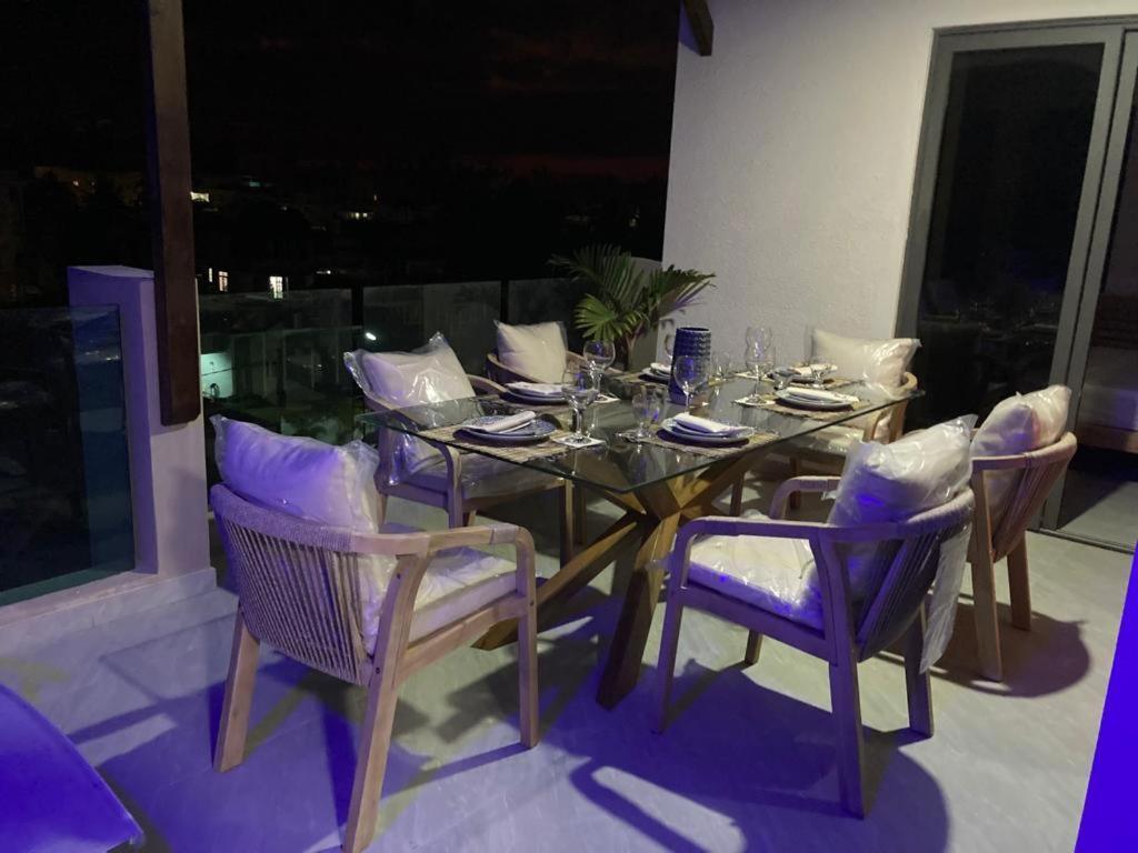Splendide Penthouse Vue Mer A 5 Mn A Pied De La Plage Flic en Flac Exterior foto