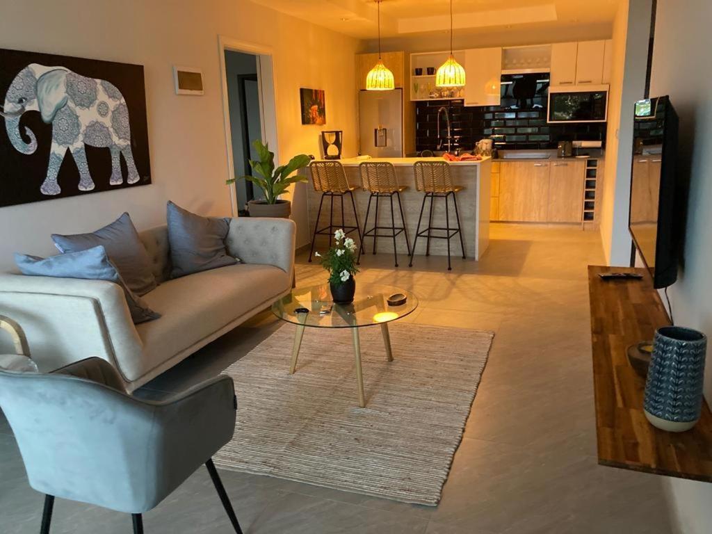 Splendide Penthouse Vue Mer A 5 Mn A Pied De La Plage Flic en Flac Exterior foto